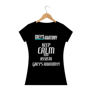 Nome do produtoCamiseta Feminina Grey's Anatomy