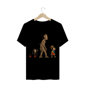 Camiseta Grott evolution (personagens)