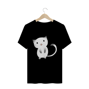 Nome do produtoCamiseta Gatinho Feliz (gatos)