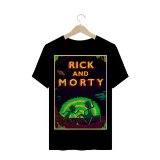 Nome do produtoCamiseta Rock And Morty 