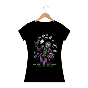 Camiseta Baby Look Coringa - Heróis