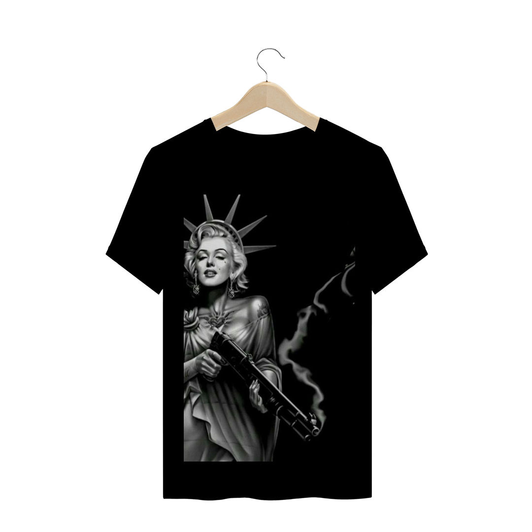 Nome do produto: T-shirt Masculina Marilyn Monroe