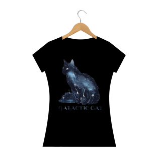 Nome do produtoBaby Look Galactic Cat Life Is Good