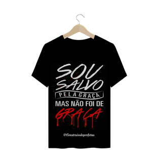 Nome do produtocamisa sou salvo pela graça