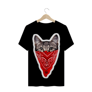 Nome do produtoCamisa Masculina Gangster Cat Life Is Good