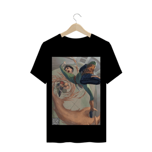 Nome do produtoCamiseta - Rock Lee vs Gaara - Linkin Park