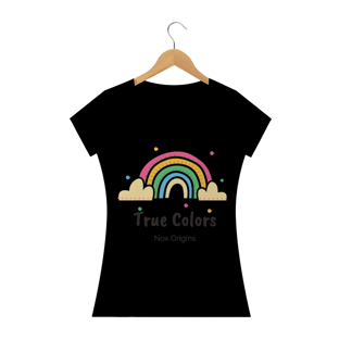 Nome do produtoCamiseta Baby Quality, True Colors - Nox