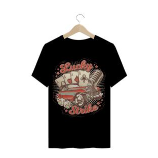 Nome do produtoCamiseta Lucky Strike Carro Retrô