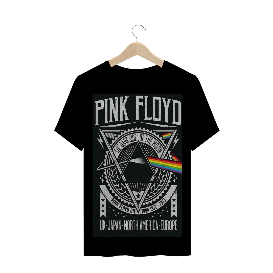 Nome do produto: T-shirt Masculina Pink Floyd