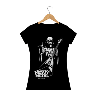 Nome do produto Darth Heavy Metal Feminina
