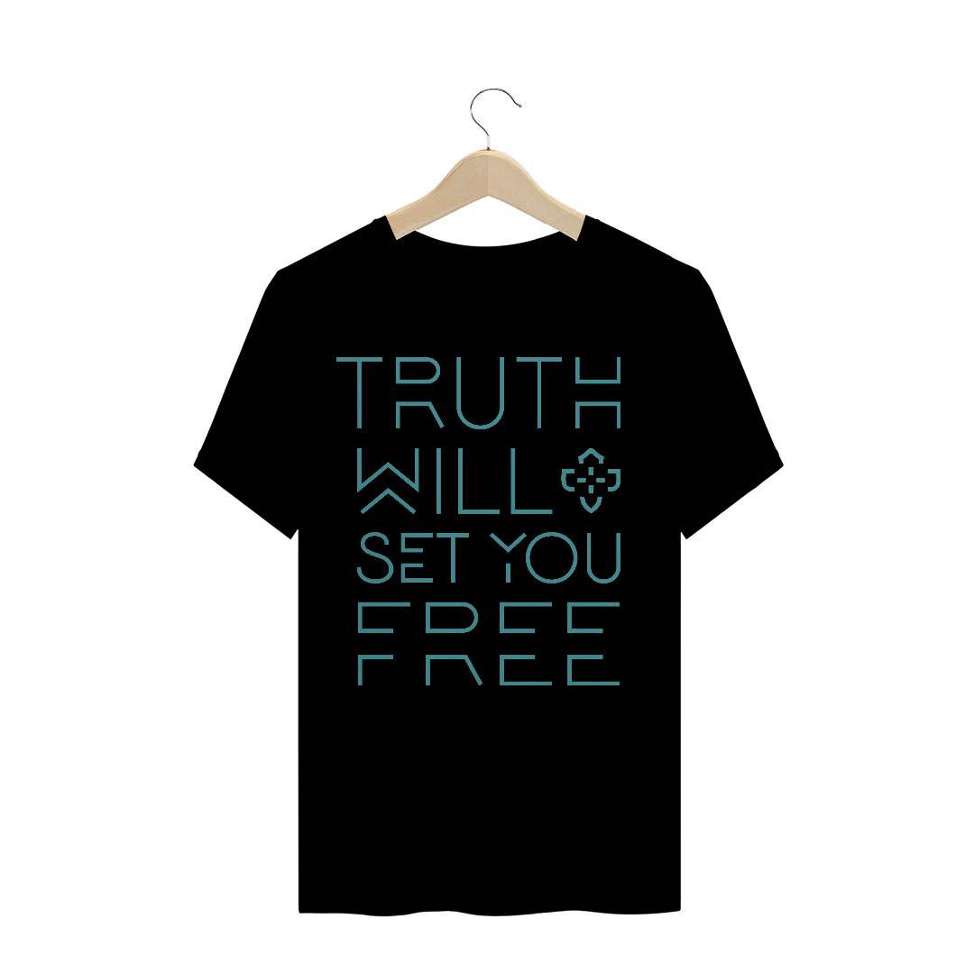 Nome do produto: Camiseta Masculina Truth Will Set You Free