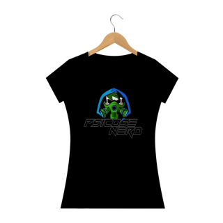Nome do produto Camisa Psicose Nerd Feminina baby long PROMOÇÃO DE INAUGURAÇÃO DE 59,90 POR APENAS 45,69