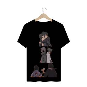 CAMISA SASUKE E ITACHI - NARUTO (PRETA) Nome do produto  CAMISA SASUKE E ITACHI - NARUTO (PRETA)