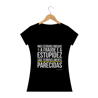 Camiseta Frase Allan Bachman Feminina