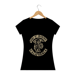 Nome do produto Camisa Baby Long Feminina - SONS OF ANARCHY - PROMOÇÃO DE INAUGURAÇÃO DE 59,90 POR APENAS 45,69