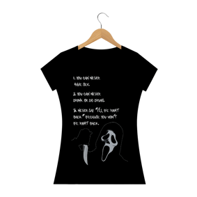 Nome do produto  Ghostface Scream Camiseta Preta 