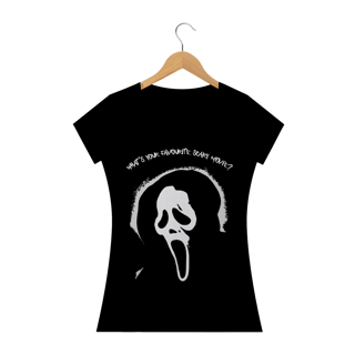 Ghostface Scream Camiseta Preta 2