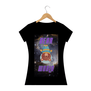 Nome do produtoBear World baby look urso no espaço