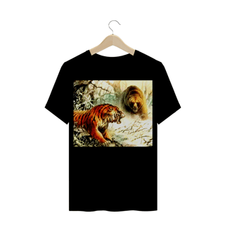 Nome do produto TIGRE SIBERIANO VS URSO PARDO - DESENHO