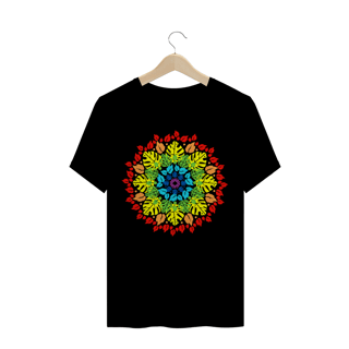 Nome do produto CAMISETA MANDALA ARCO IRIS