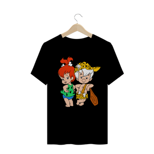 Nome do produtoCamiseta Os Flintstones - Bam-Bam e Pedrita