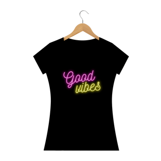 Baby Look Neon Good Vibes