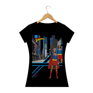 Nome do produtoSupergirl!!!!! Camisa Feminina Baby Long Quality