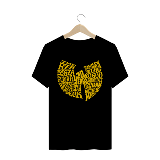 Nome do produtoCamiseta de Malha Quality Wu Tang Clan  20 Years Yellow