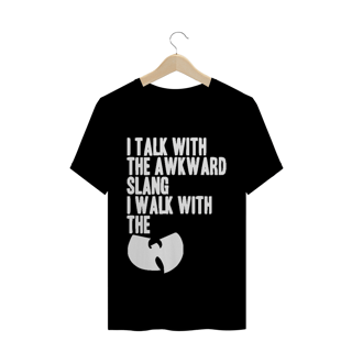 Camiseta de Malha Quality Wu Tang Clan I Talk White