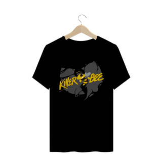 Nome do produtoCamiseta de Malha Quality Wu Tang Clan  Killer Bee Logo Destroyed