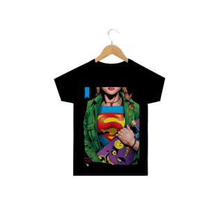 Nome do produtoSuperGirl ! Camisa Infantil Menina