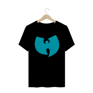 Nome do produtoCamiseta de Malha Wu Tang Clan Hip Hop PLUS SIZE Logo Tradicional Azul