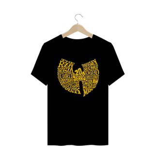 Nome do produtoCamiseta de Malha Wu Tang Clan Hip Hop PLUS SIZE 20 Years