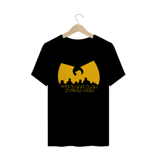 Nome do produtoCamiseta de Malha Wu Tang Clan Hip Hop PLUS SIZE Strike Again Amarelo