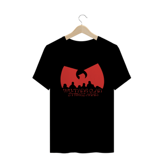 Nome do produtoCamiseta de Malha Wu Tang Clan Hip Hop PLUS SIZE Strike Again Vermelho