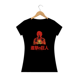 Nome do produtoCamiseta - Shingeki no Kyojin - Feminina 