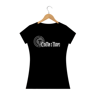 CAMISETA BABY LOOK CONTRA O TEMPO