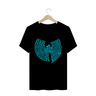 Nome do produtoCamiseta de Malha Quality Wu Tang Clan 20 Years Azul