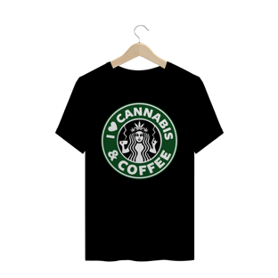 Nome do produtoI love Cannabis e Coffee (T-Shirt)