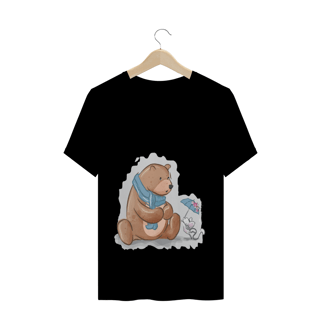 Nome do produto Camiseta Quality Estampa Urso Fofo