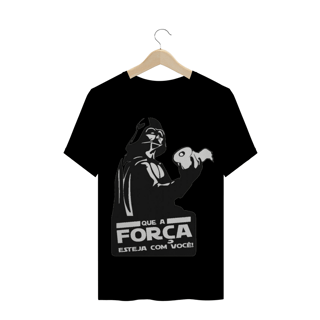 Nome do produto Camisa que a força esteja com você NO BANHEIRO -  PROMOÇÃO DE INAUGURAÇÃO DE 59,90 POR APENAS 45,69