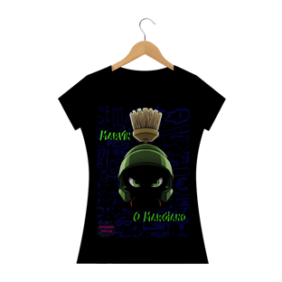 Nome do produtoMarvin O Marciano! Camisa Feminina Baby Long Quality