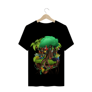 Nome do produtoCamiseta Masculina - Ilha Flutuante