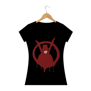 Nome do produtoCamiseta Baby Long Feminina - V de Vingança