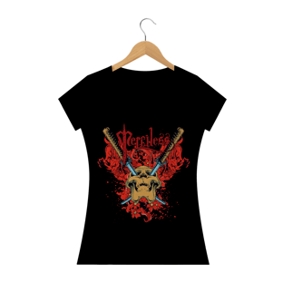 Nome do produtoCamiseta Baby Long Feminino - Impiedoso