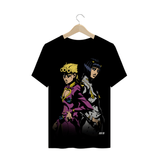 Nome do produtoCamiseta Giorno Giovanna e Bruno Bucciaratti - JoJo's Bizarre Adventure Part 5: Vento Áureo e Golden Wind