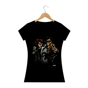 Nome do produtoCamiseta Jotaro Kujo e Kakyoin Noriaki - JoJo's Bizarre Adventure Part 3: Stardust Crusaders