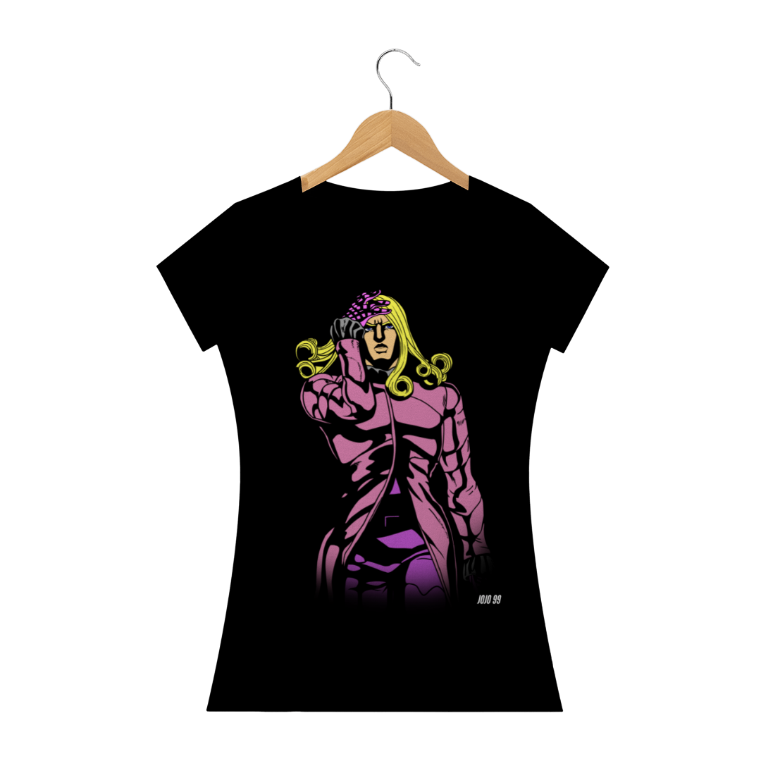 Camiseta Feminina Funny Valentine - JoJo's Bizarre Adventure Part 7: Steel Ball Run