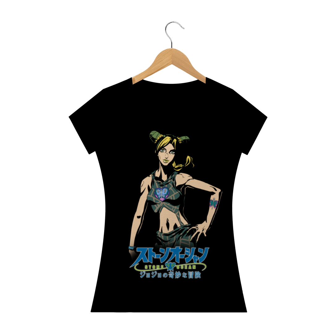 Camiseta Feminina Jolyne Cujoh - JoJo's Bizarre Adventure Part 6: Stone Ocean