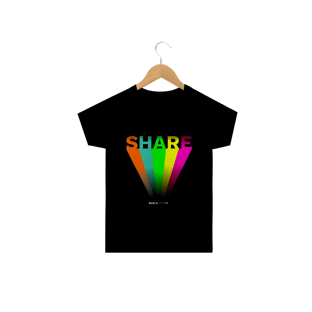 Nome do produtoShare, Camiseta Infantil, Bluza.com.br